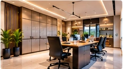 Modern office interior project